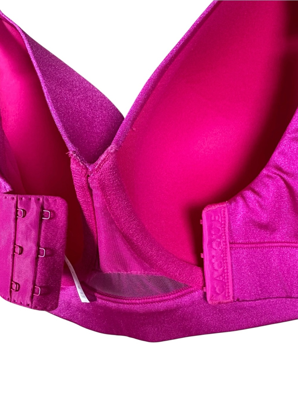 CACIQUE Comfort Bliss Lightly Lined Balconette Bra in Magenta Petal - Picture 8 of 12